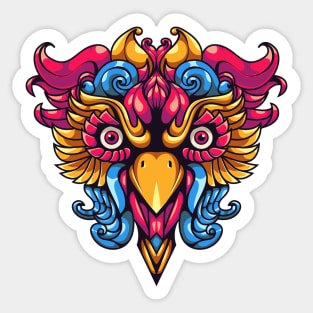 Head Of Eagle Sticker